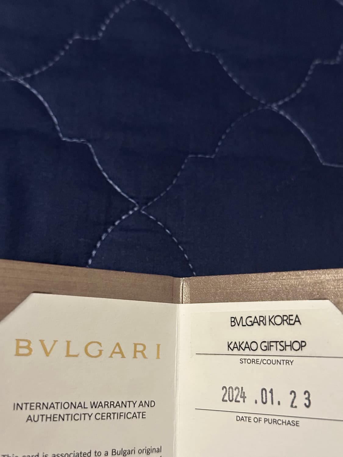 [정품] 불가리 세이브더칠드런 목걸이 상품이미지6