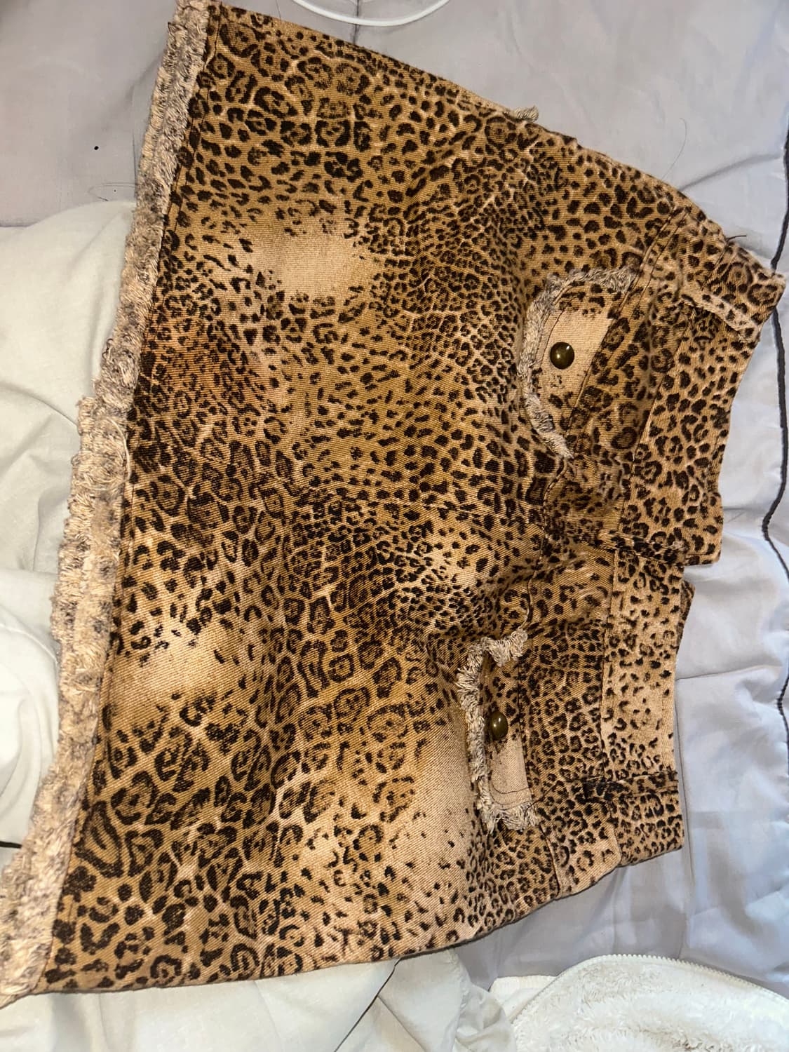 빈티지 레오파드 스커트 상품이미지2