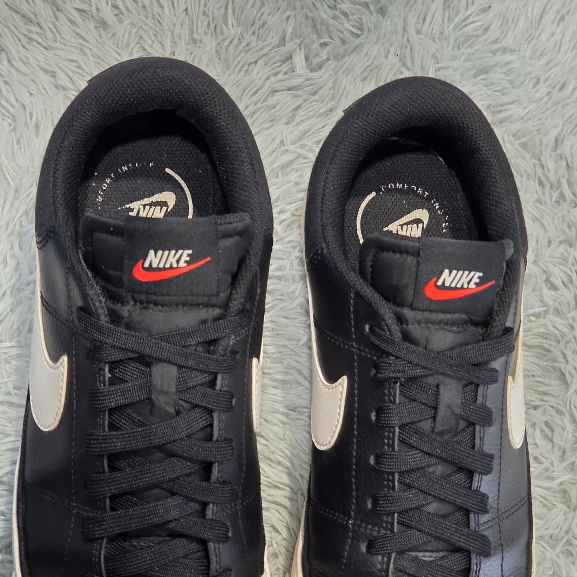 6q-6:나이키 코트 레거시 리프트 블랙 (27cm) 상품이미지6