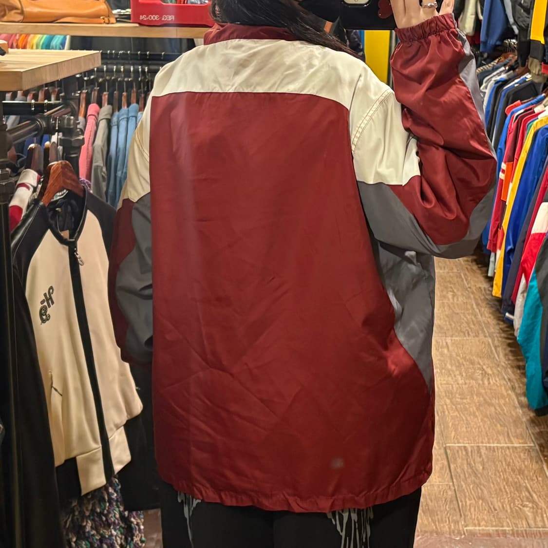 [HI] nike 바람막이 레드 상품이미지6