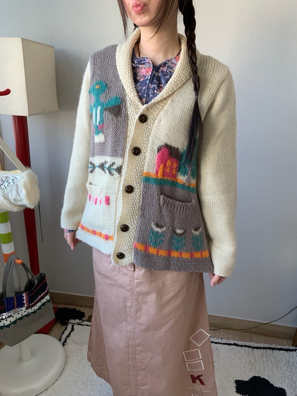 titicaca knit cardigan 상품이미지2