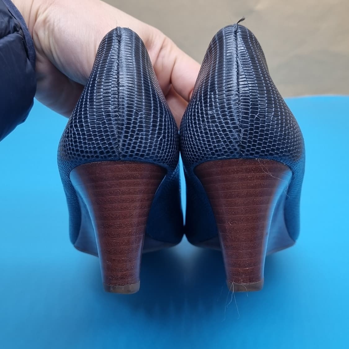 토리버치 토오픈 웨지힐8.5 250 굽7 상품이미지4