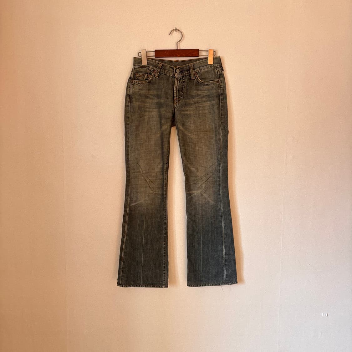 세븐진 26 부츠컷 청바지 미국 데님 제롬 다한 수입 정품 맨카인드 상품이미지1