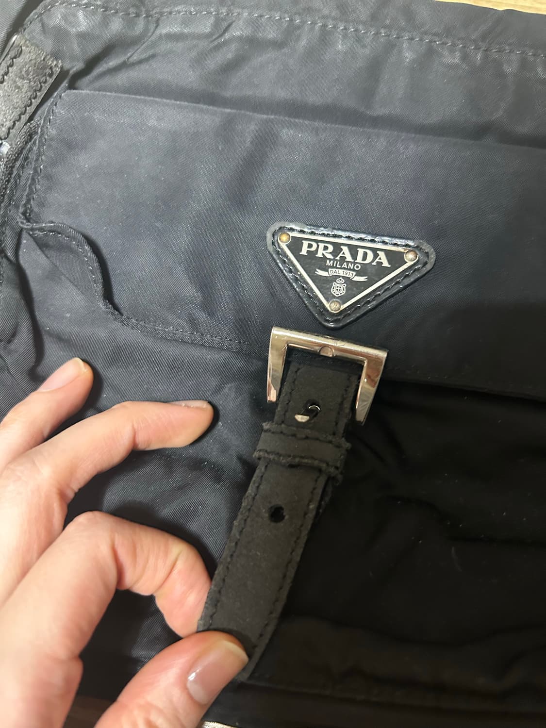 프라다 빈티지 나일론 메신저 백 상품이미지2