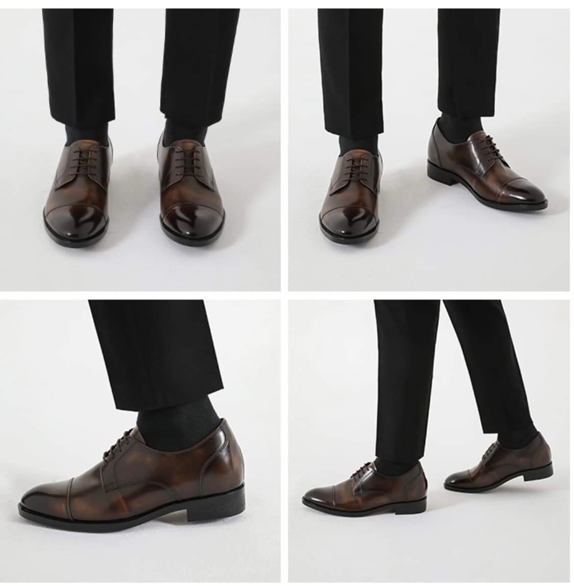 (새상품) 탠디 옴므 소가죽 키높이 옥스퍼드 상품이미지5