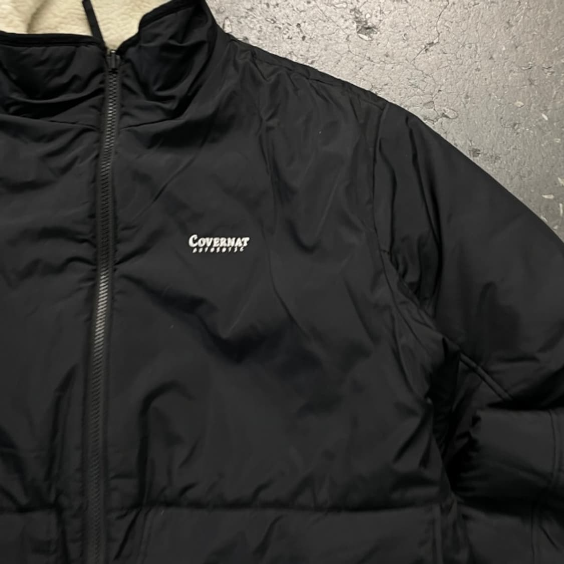 100 커버낫 리버시블 후리스 점퍼 상품이미지2