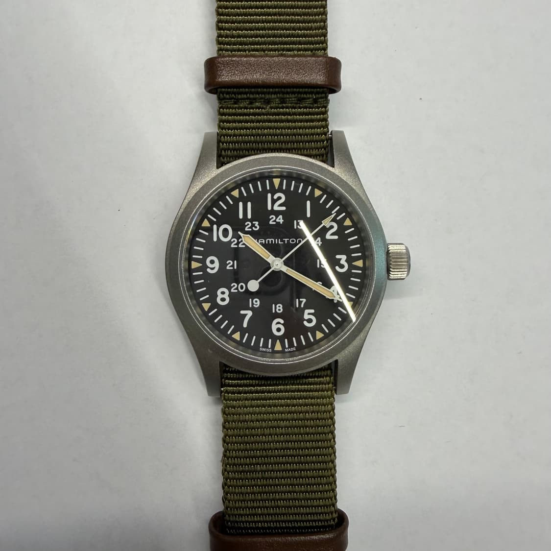 해밀턴 카키필드 메카니컬 38mm 상품이미지2