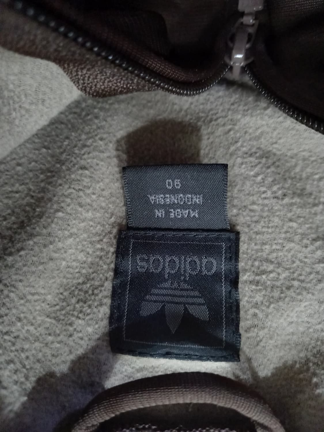 아디다스 대장급  브라운 핑크 초코 트랙탑 저지 져지집업 85/XS 상품이미지3