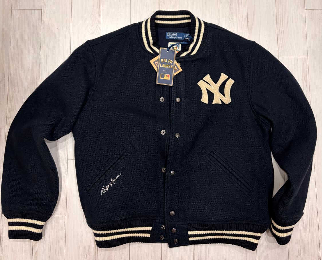 랄프로렌 뉴욕양키스 울 바시티 L 상품이미지1