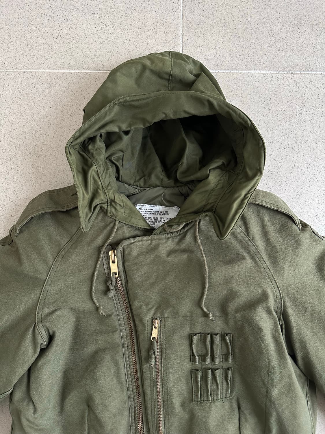 90s 빈티지 캐나다군 탱커 자켓 상품이미지4