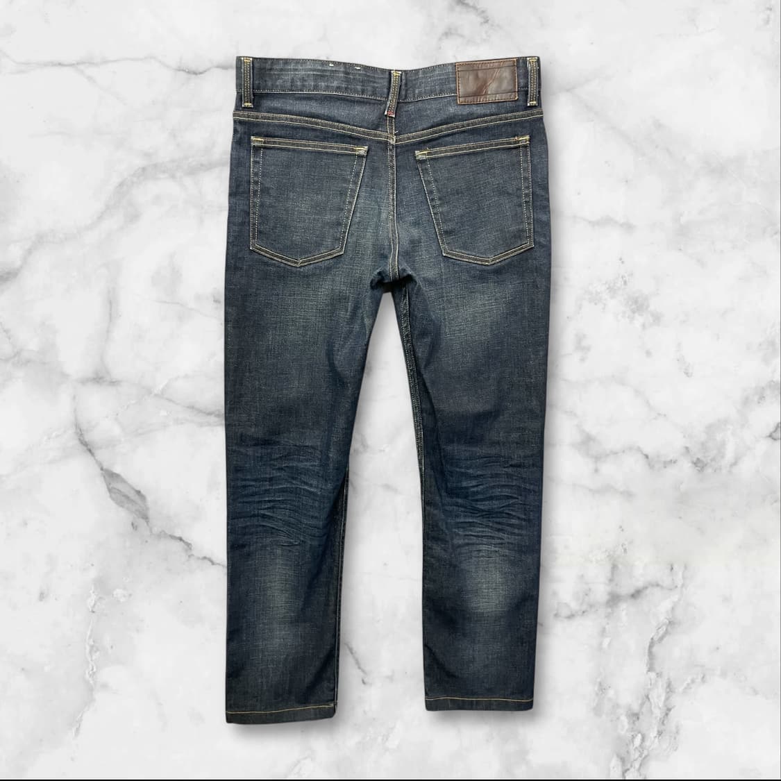 (32) 타미힐피거 진청 스키니핏 워싱 데님 팬츠 상품이미지2