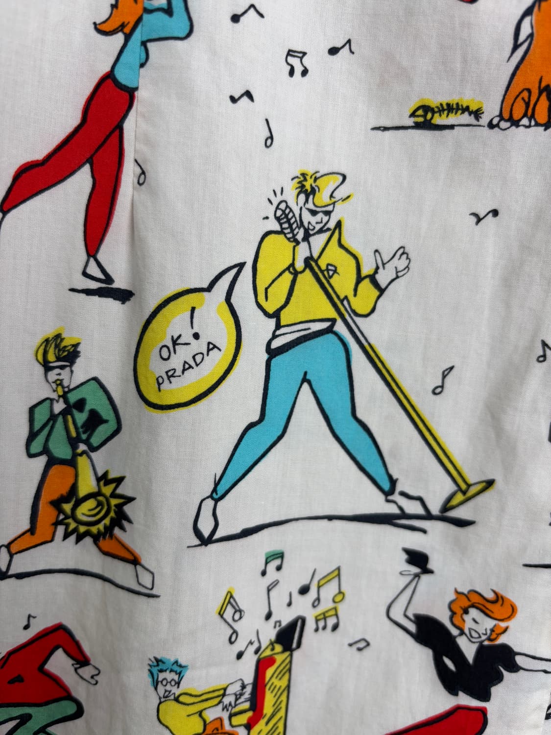 PRADA SS12 Runway Dance Print Dress 상품이미지5