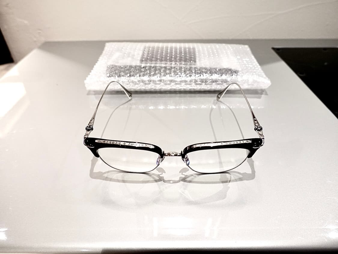 크롬하츠 슬런트레딕션1 블랙/실버 (54) 안경 상품이미지2