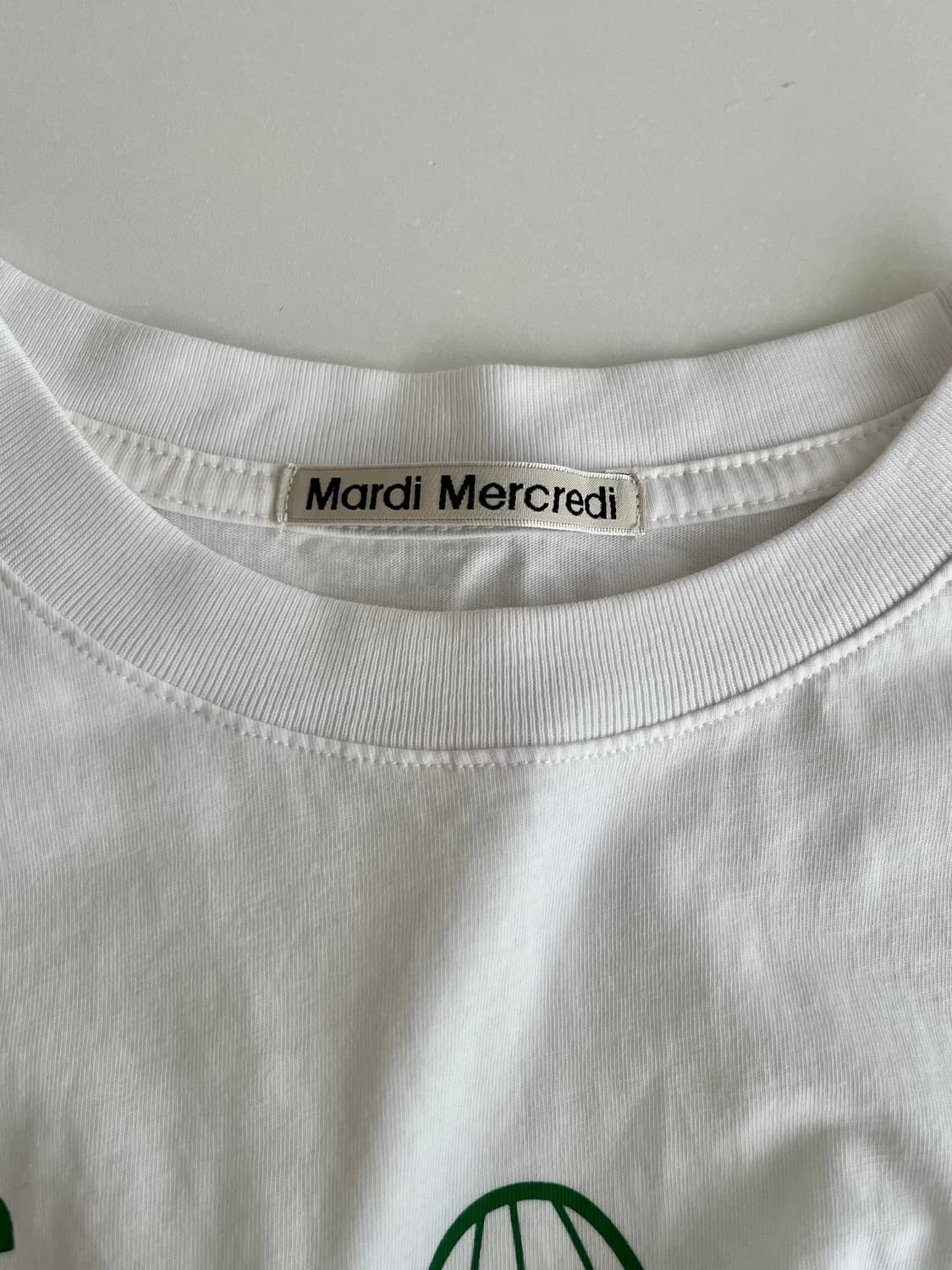 F) 아레나x마르디 메크르디 반팔 티셔츠 화이트 상품이미지4