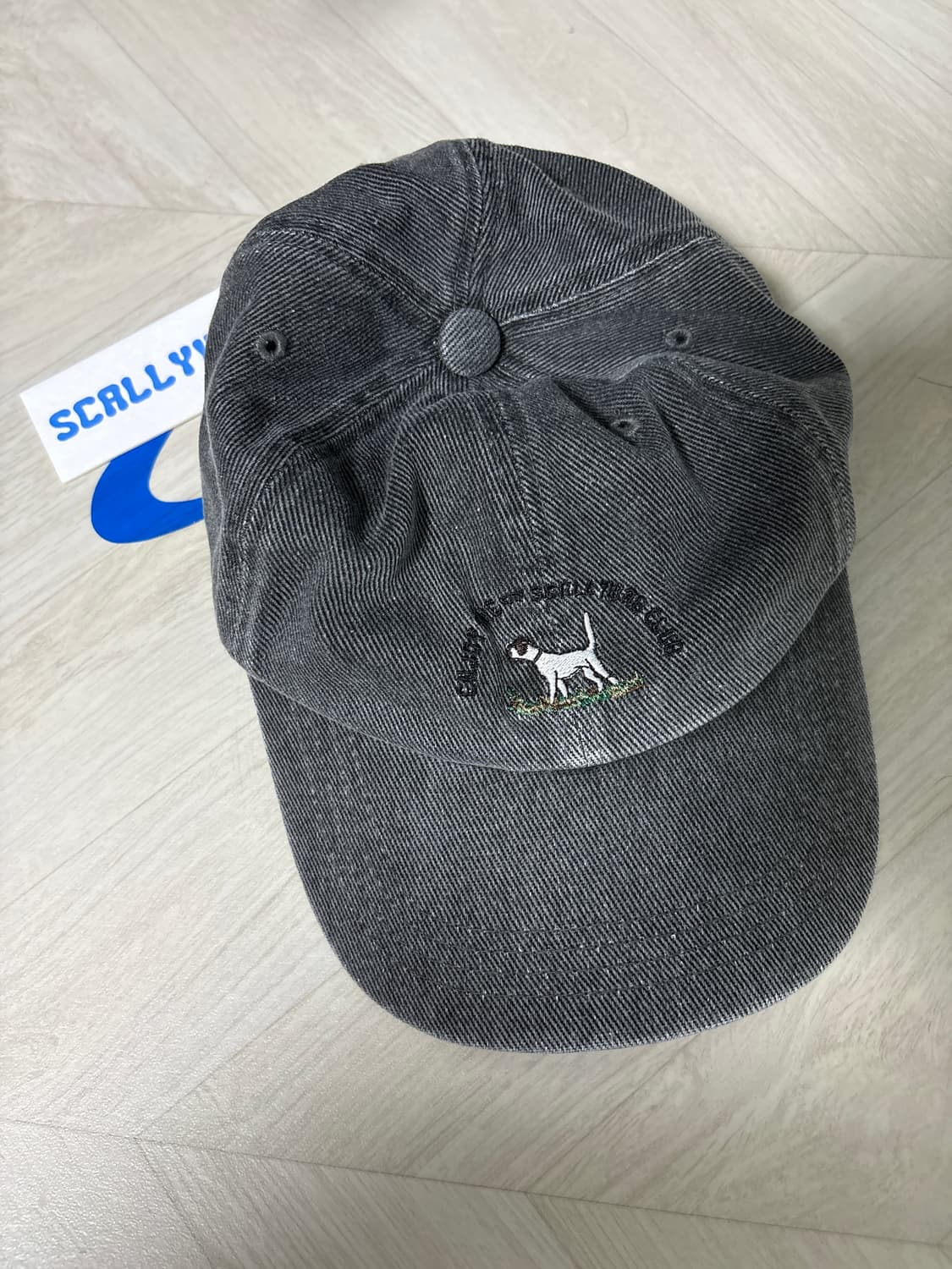 스켈리웩 빈티지 볼캡 차콜 OS 상품이미지3