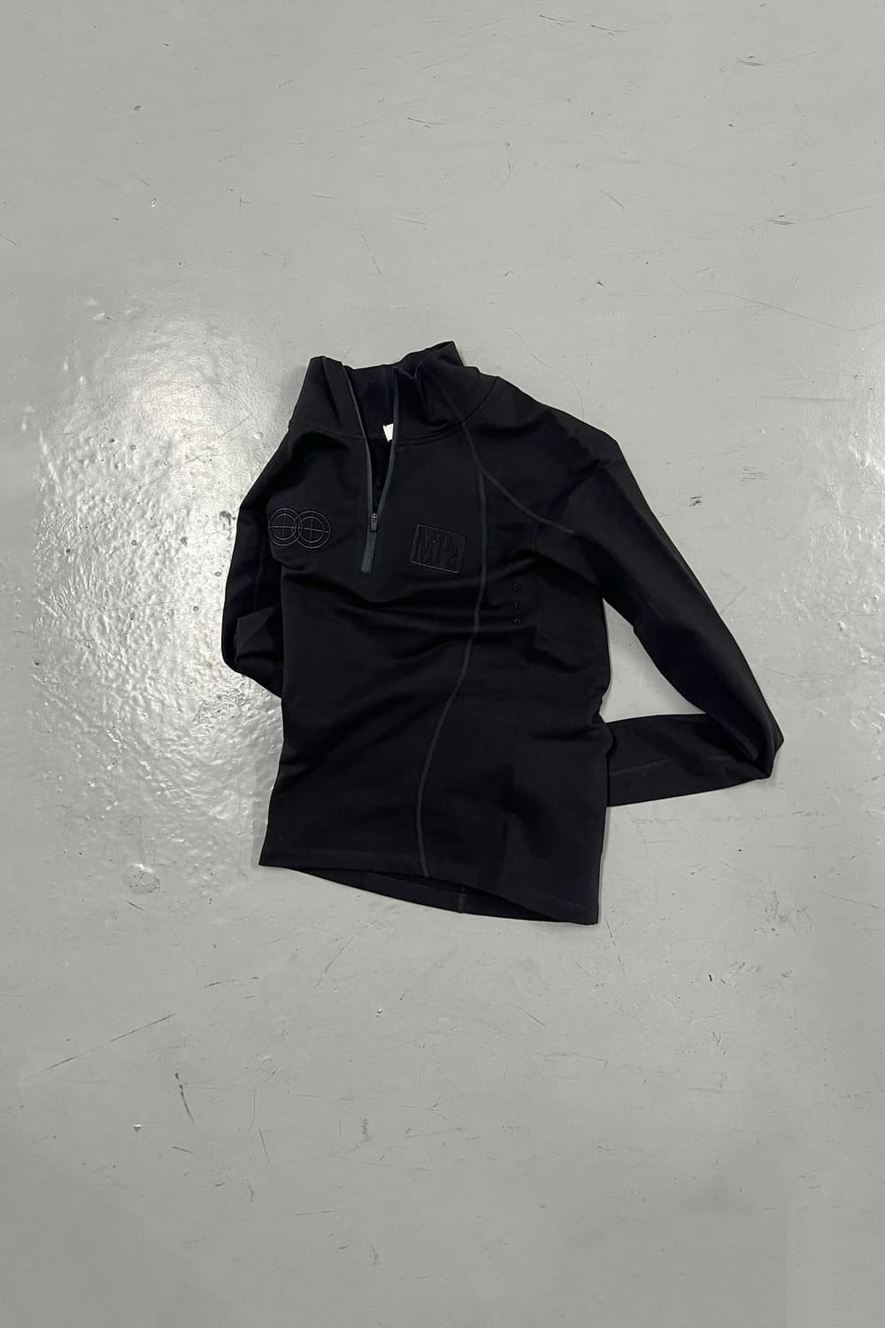 MPa SOFT-SHELL HALF ZIP WOMEN (BLACK) 상품이미지3