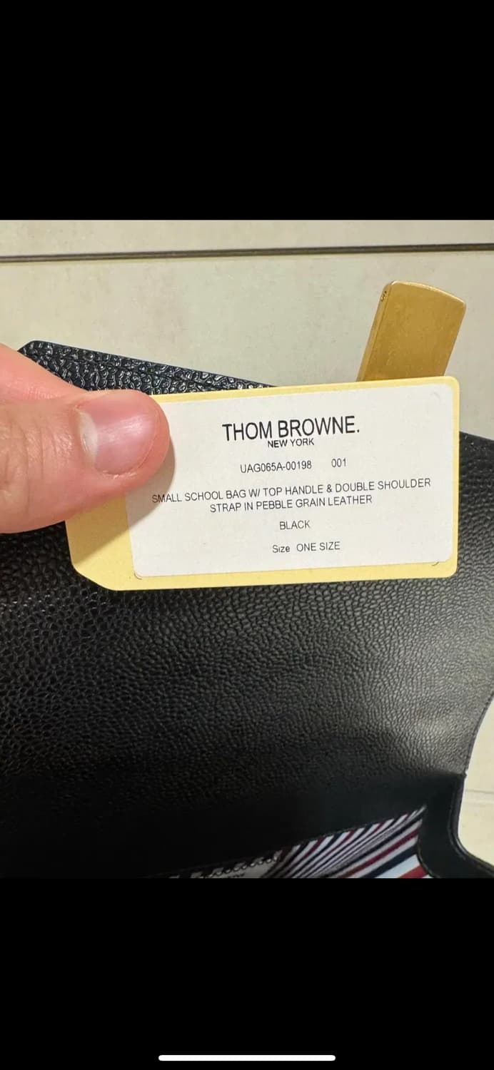 톰브라운 스쿨 탑 도트백 상품이미지5