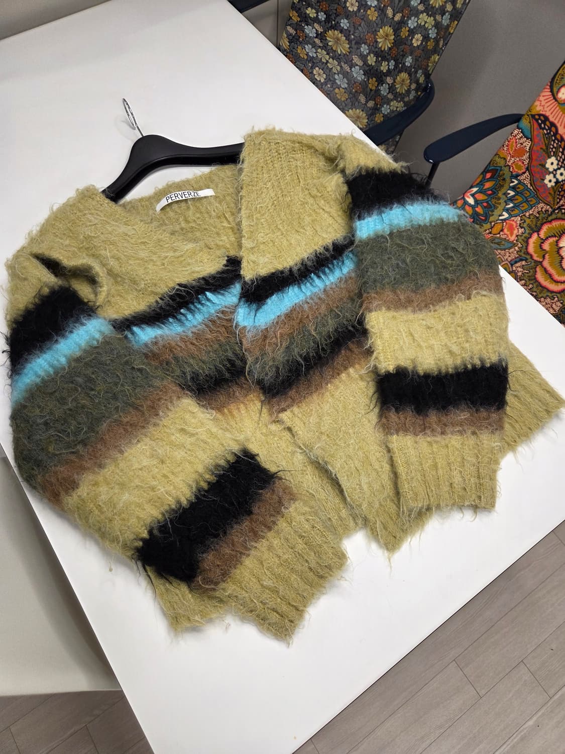 퍼버즈 스트라이프 가디건 상품이미지5