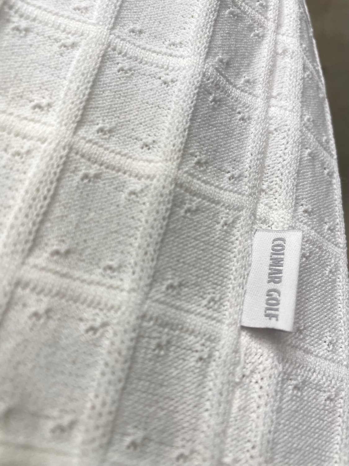 Colmar 골프 컬렉션 화이트 골프복 니트 66 상품이미지7