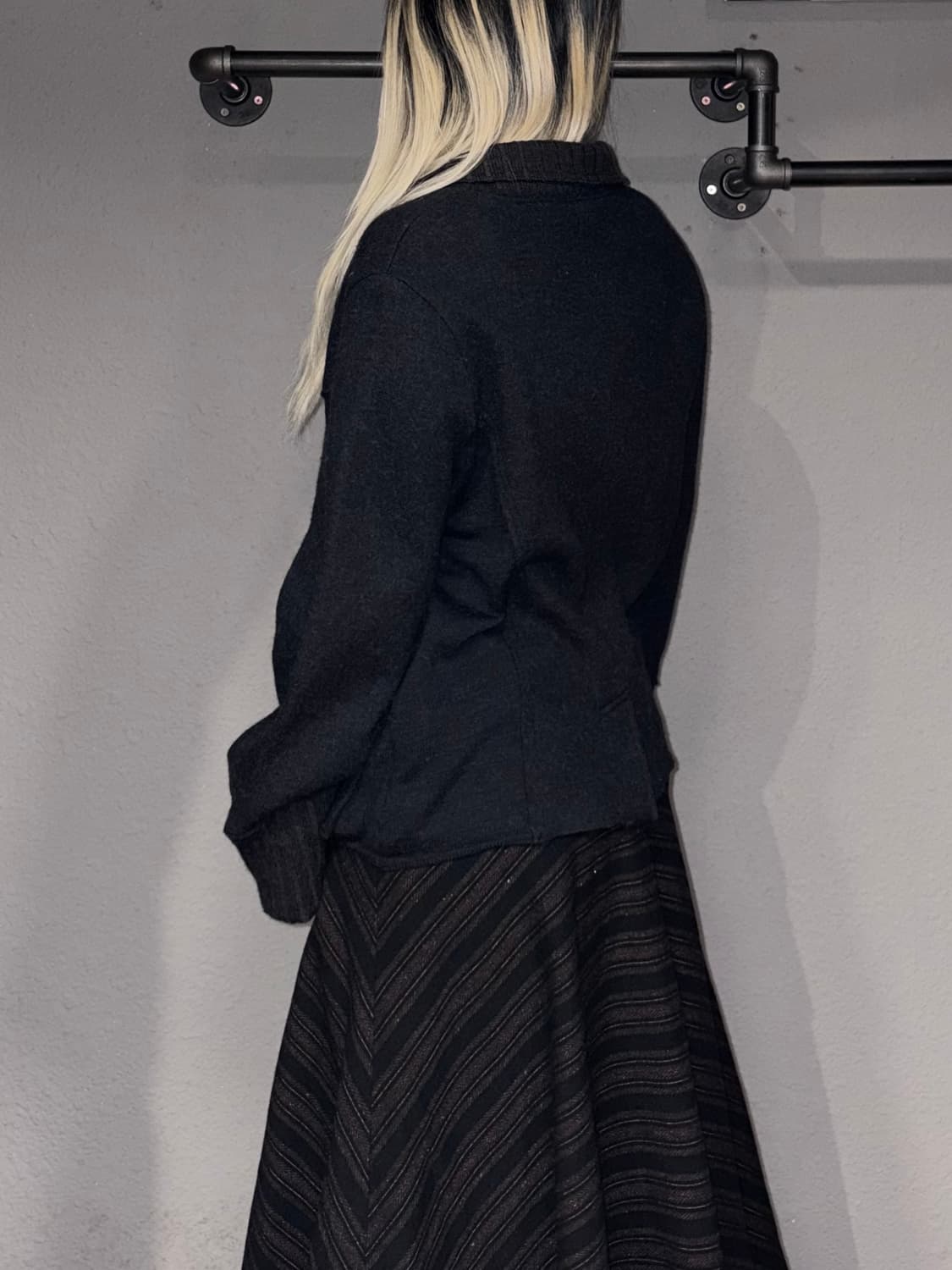 일본빈티지 디테일 모직 자켓 상품이미지3