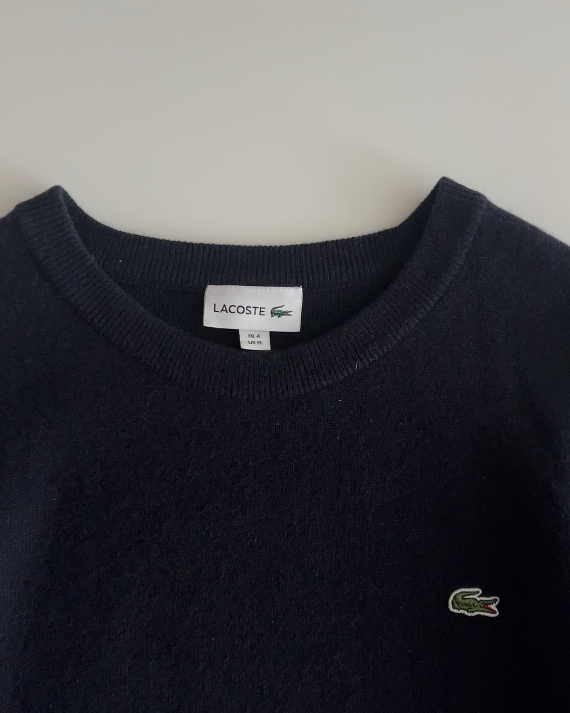 라코스테 울 니트 M 상품이미지4