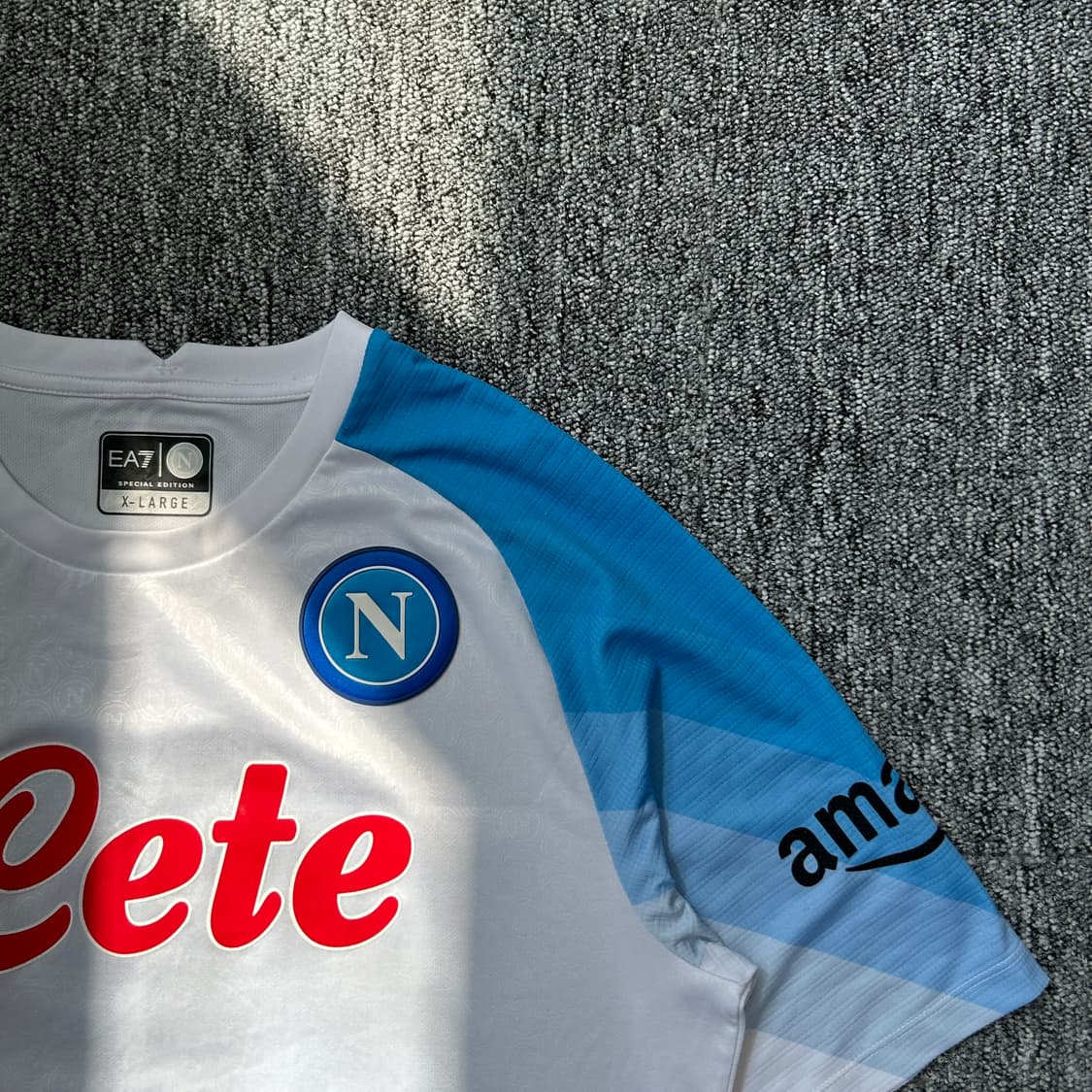 EA7 22-23 김민재 나폴리 페이스 게임 우승 기념 유니폼 상품이미지3