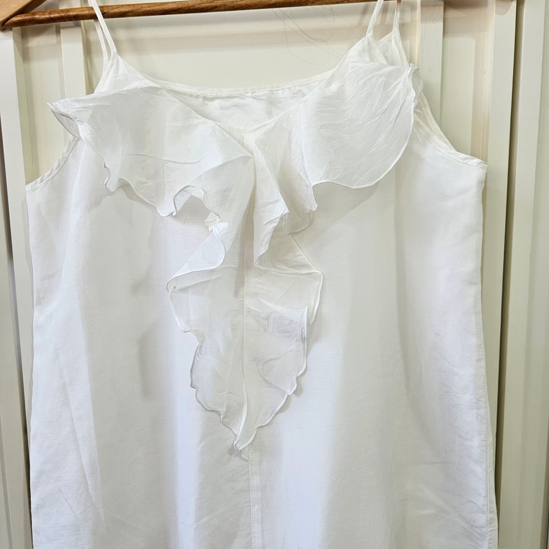 코튼 레이스 슬립 원피스 상품이미지3