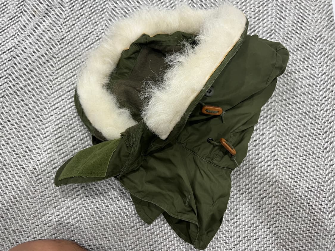 m65 피쉬테일 개파카 M(민트급) 풀셋트 상품이미지10