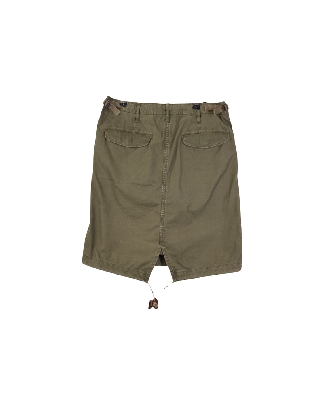 Johnbull Khaki Midi Lab Skirts 상품이미지6