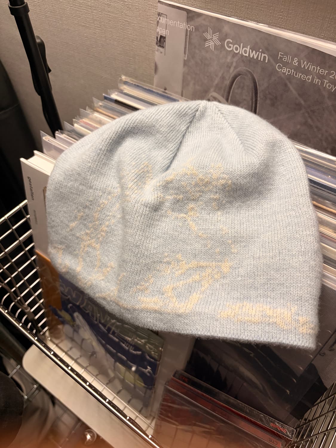 Hyein Seo 혜인서 그래픽 비니 아이스 블루  상품이미지3