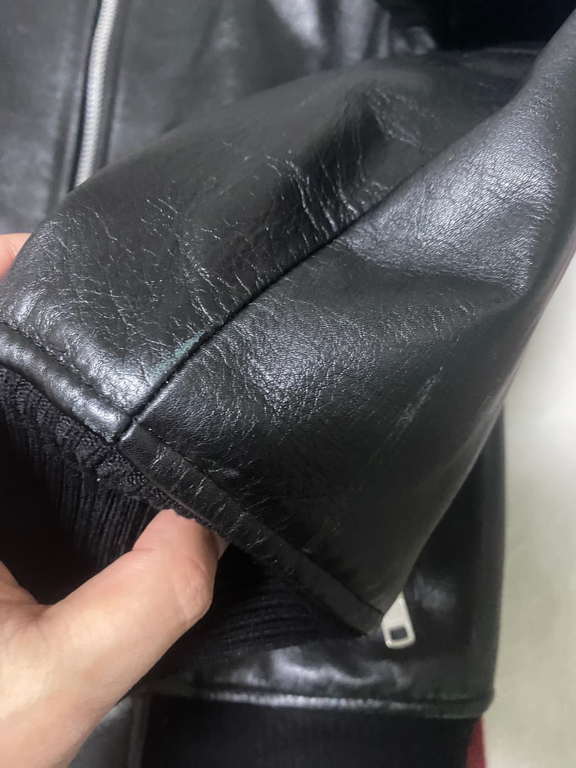 스티그마 MA-1 소가죽 자켓 상품이미지9