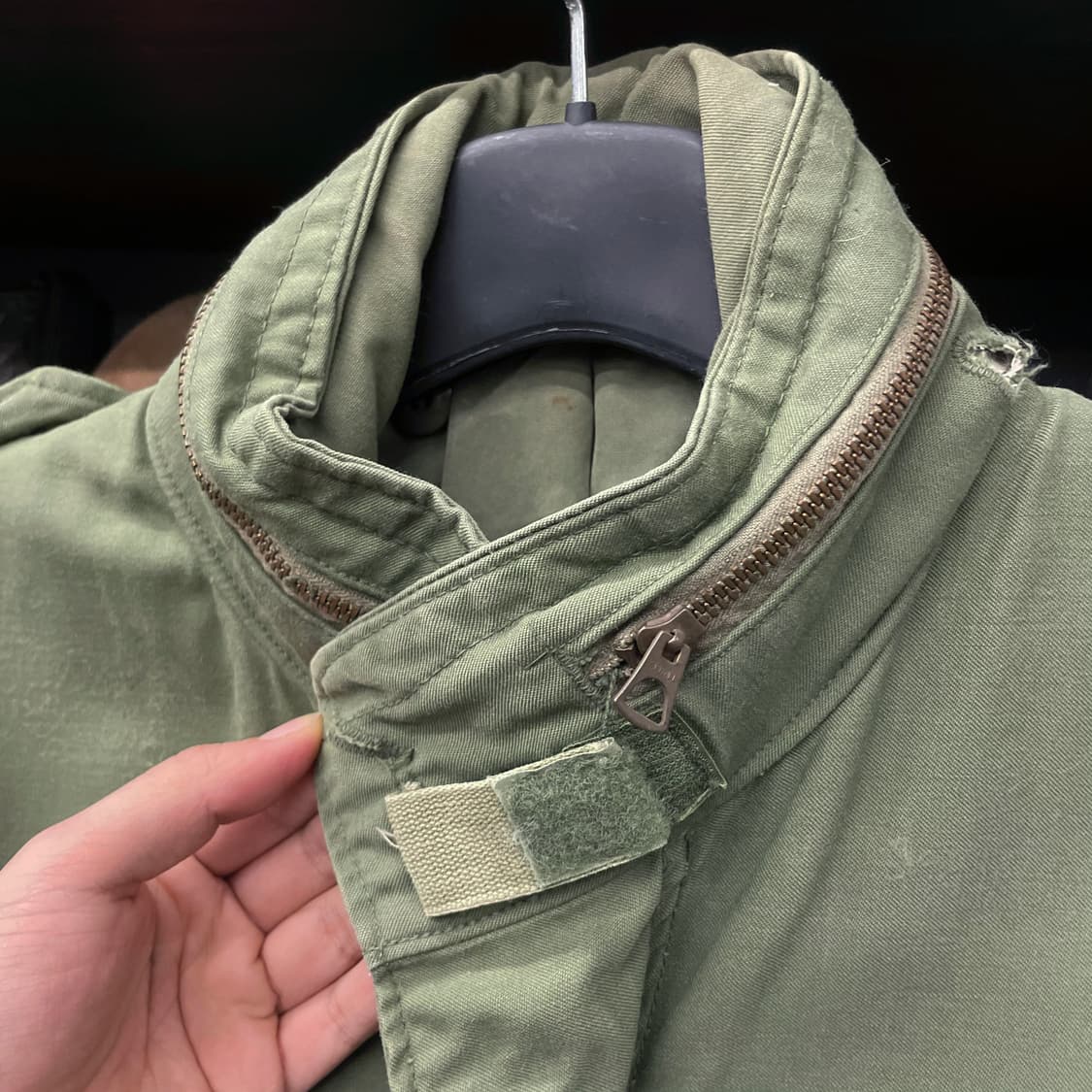 70s 알파인더스트리 M-65 필드자켓 오리지널 밀리터리 야상 N354 상품이미지3