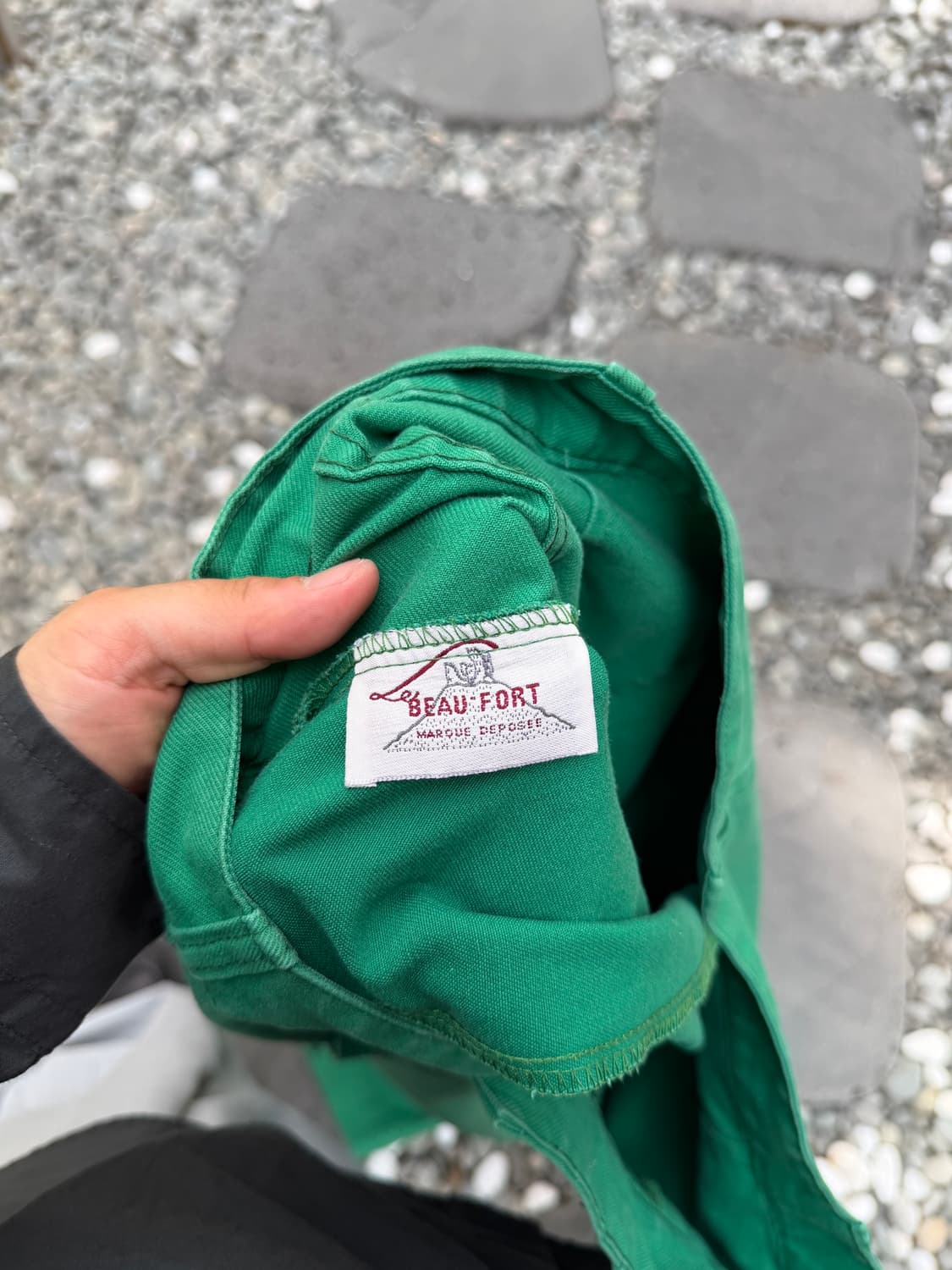 80s Le BEAU-FORT DISTRESSED 페인트 프렌치워크팬츠 상품이미지8