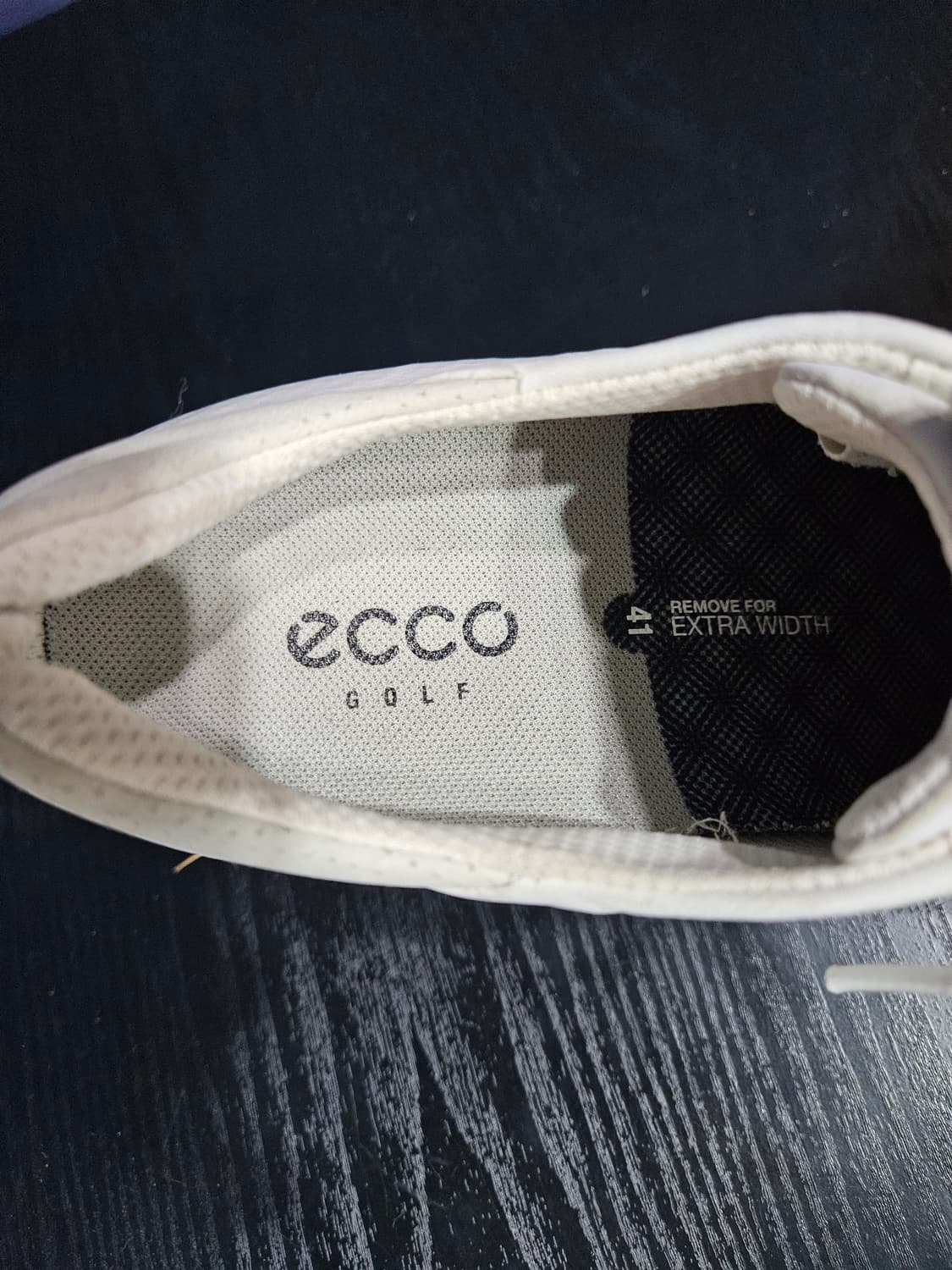 에코 트레이 화이트 남성 260~265 골프화 상품이미지4