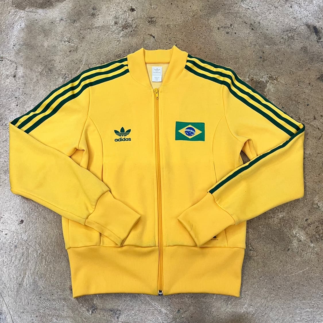 아디다스 노초 옐로우 브라질 크롭 져지 트랙탑 90 상품이미지2