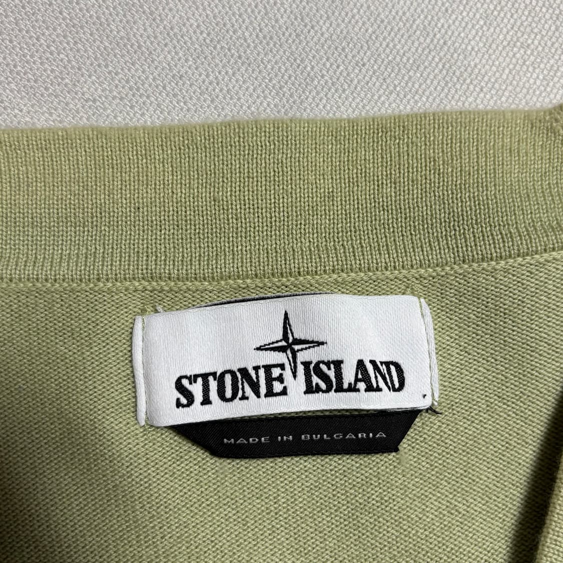 M 스톤아일랜드 패치와펜 브이넥 가디건 상품이미지4