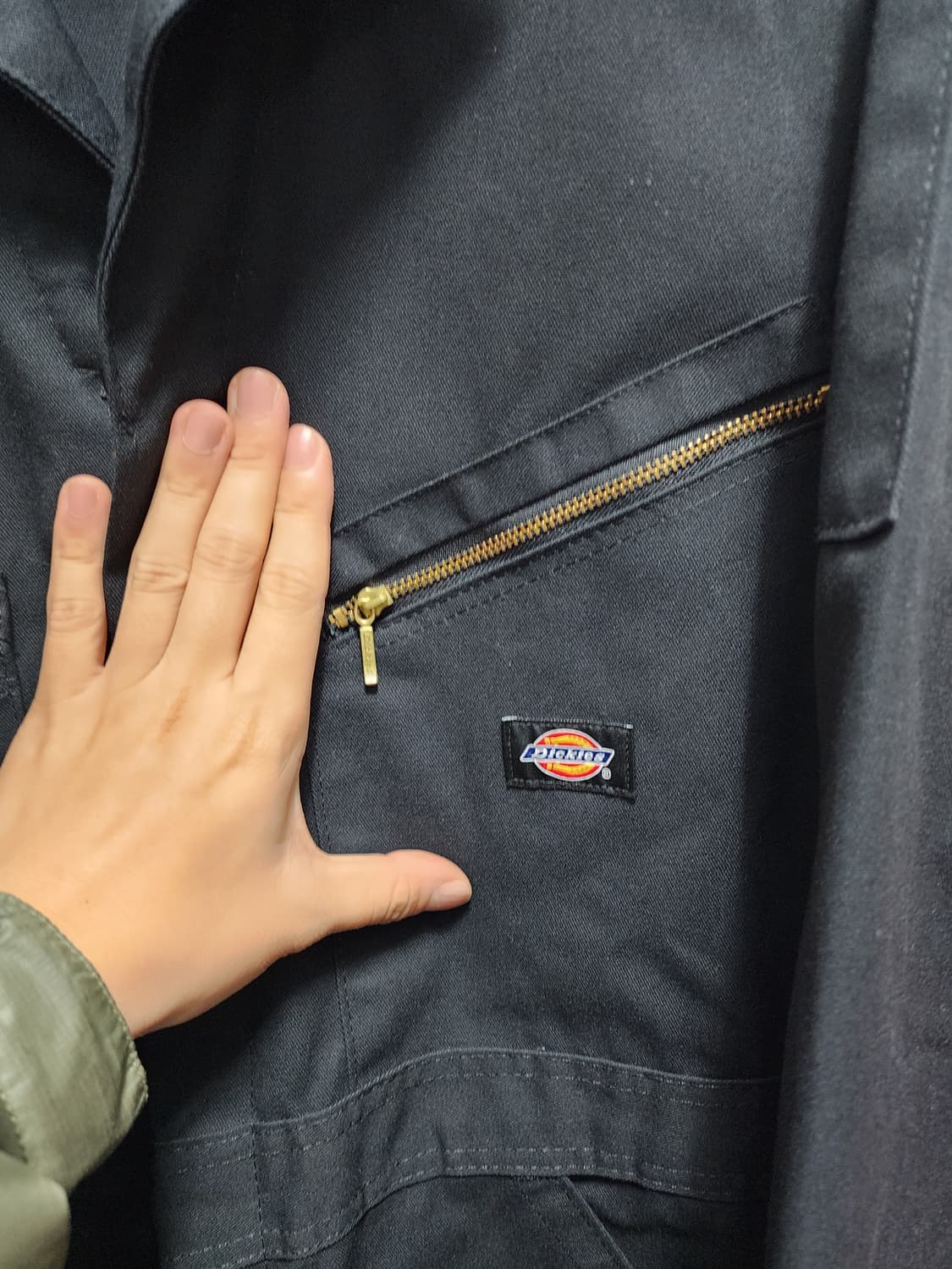 디키즈 블랙 점프수트 작업복 상품이미지3