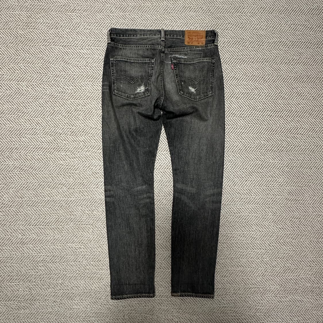 LEVI'S 501 black jeans 상품이미지2