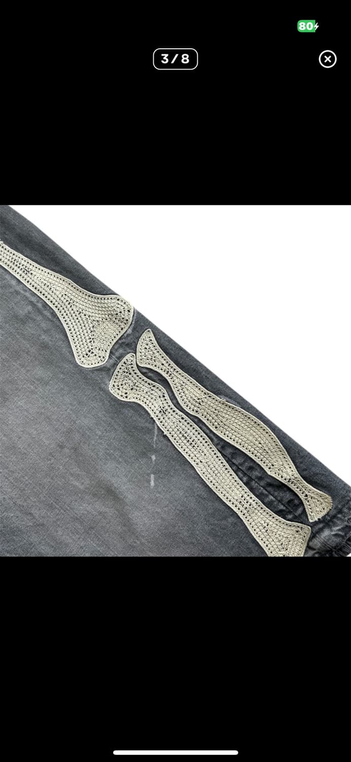 캐피탈 본 데님쇼츠 상품이미지2