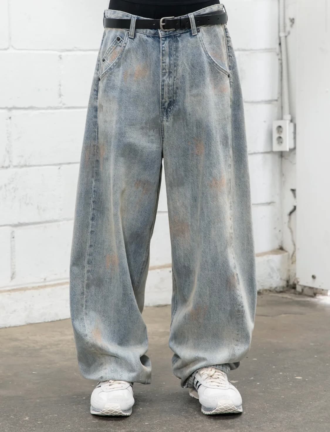 [2] 비긴202 엔지니어드 데님 팬츠 연청 상품이미지1