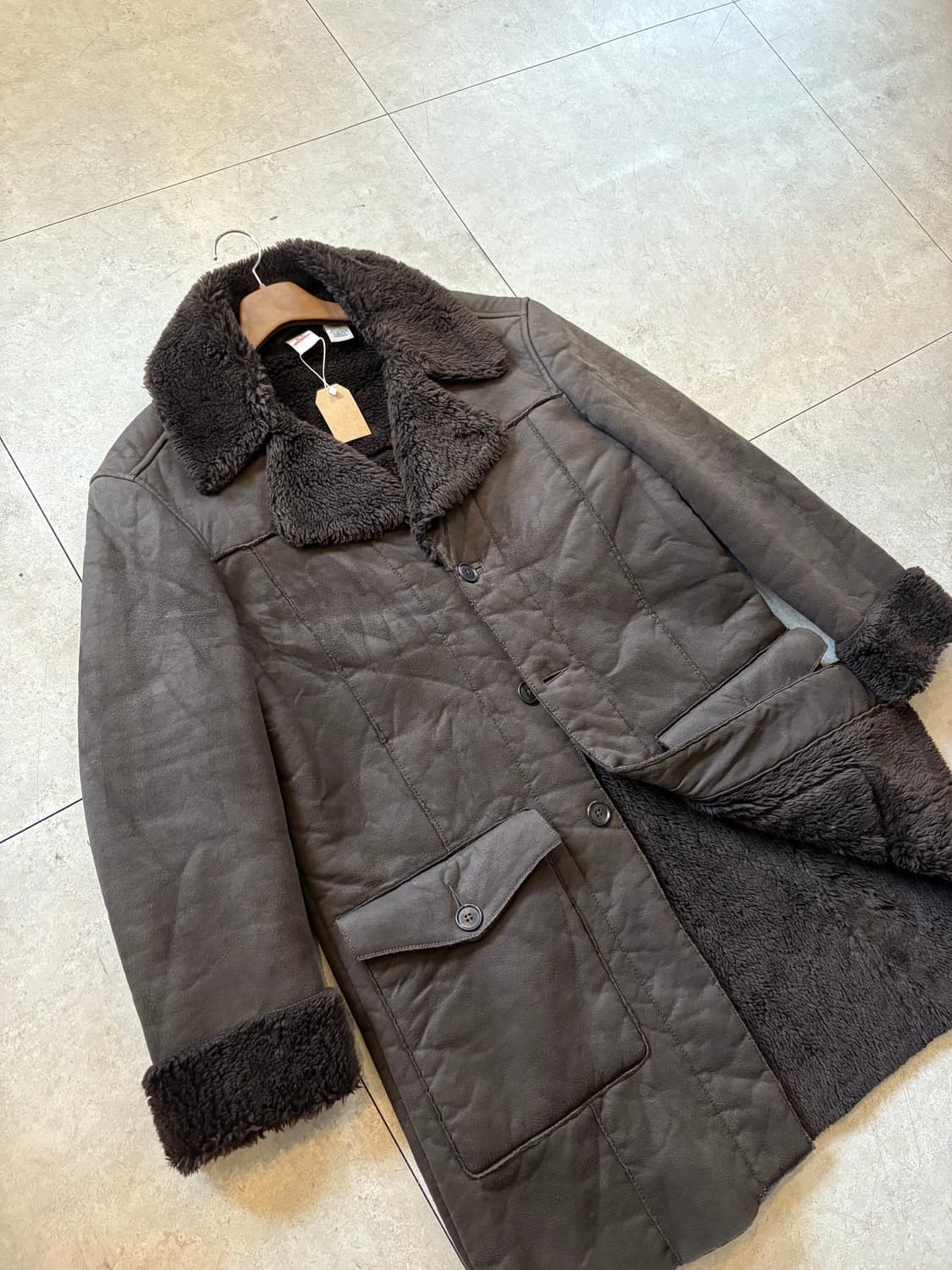 Armani exchange 무스탕 코트 상품이미지2