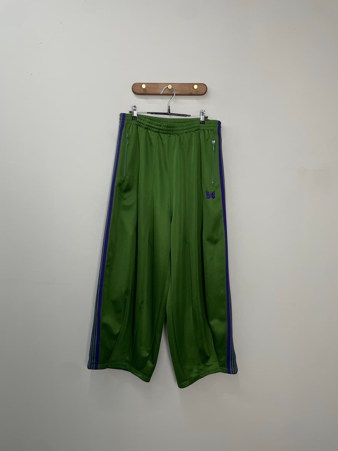 니들스 H.D. 폴리 스무스 아이비 그린 트랙 팬츠 H989 상품이미지2