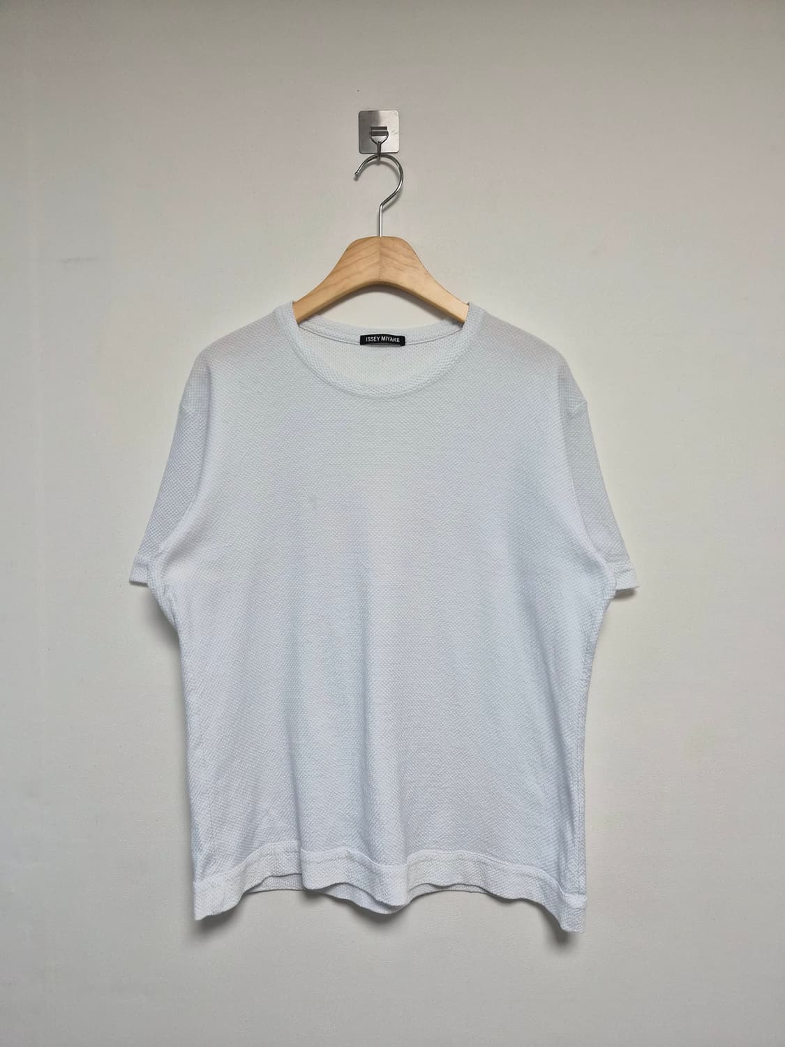 이세이미야케IsseyMiyake 메쉬 반팔 티셔츠 2 - T164 상품이미지1