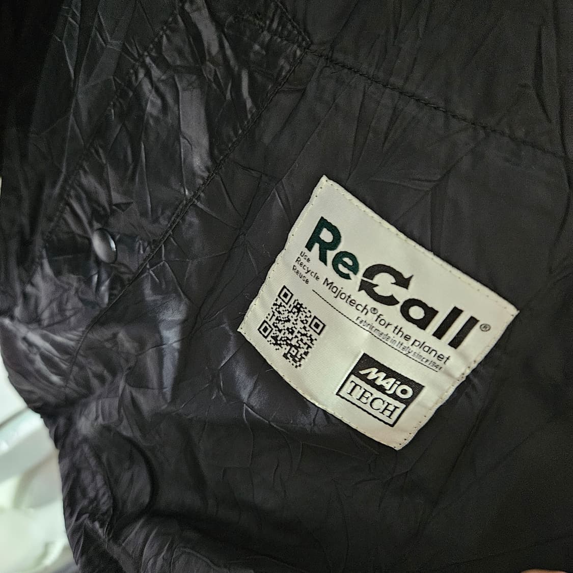 (XXL) 스투시 비치 쉘 링클 나일론 자켓 블랙 상품이미지5