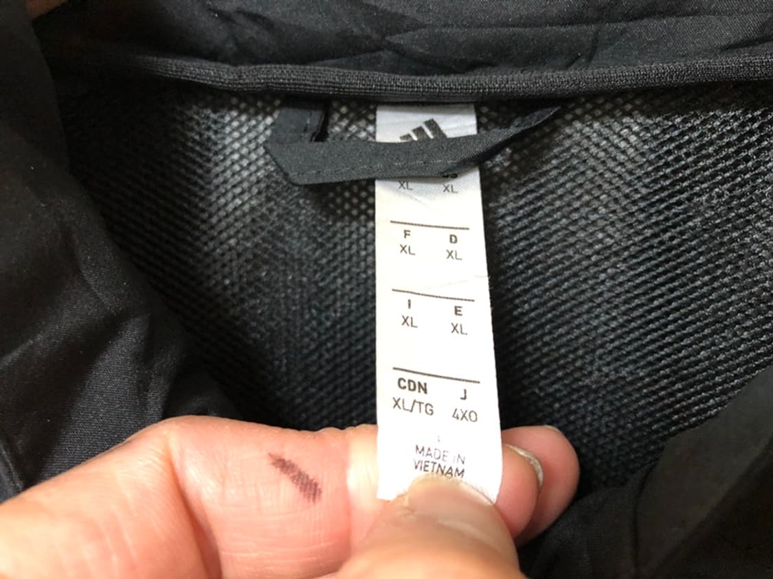 아디다스 한비켄스 SK 스웨덴축구클럽 올웨더자켓/레인자켓 XL(해외) 상품이미지4