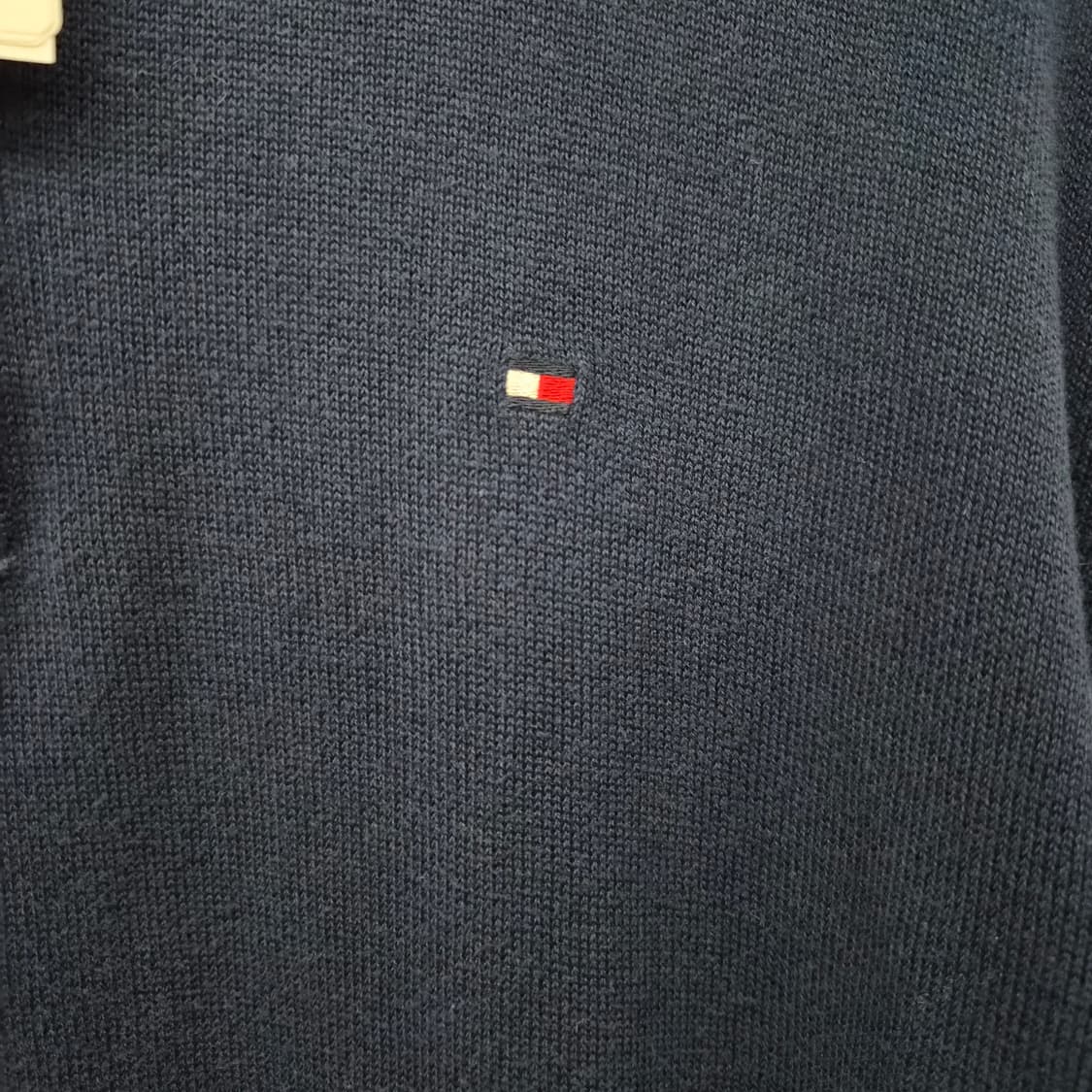 타미힐피거 네이비 하프집업 니트 남성 XL 상품이미지3
