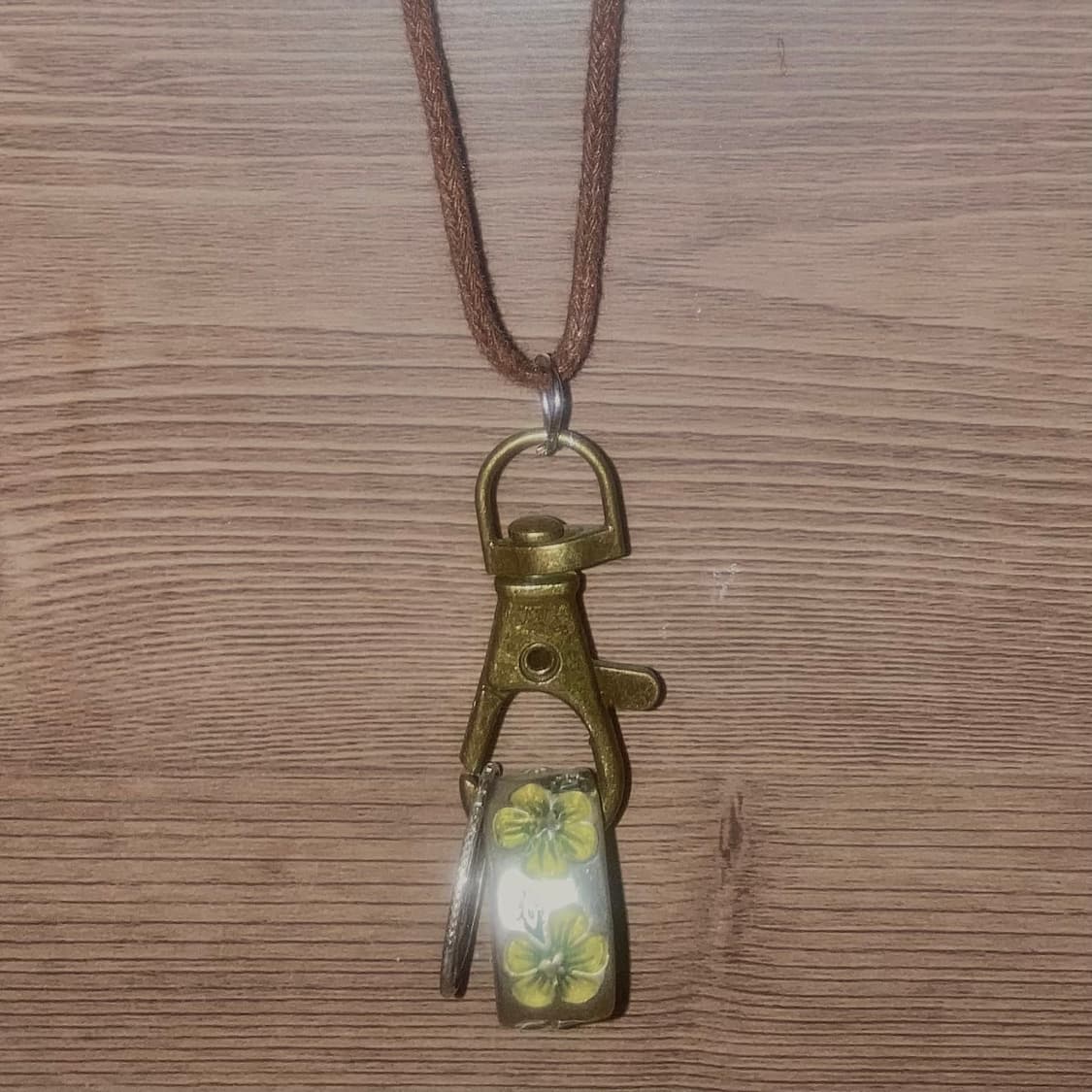 Vintage floral ring necklace 상품이미지5