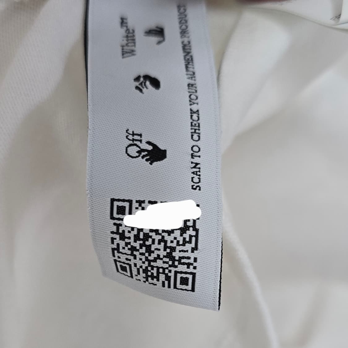 오프화이트 아크릴 애로우 반팔 티셔츠 xl사이즈 105 110 상품이미지5