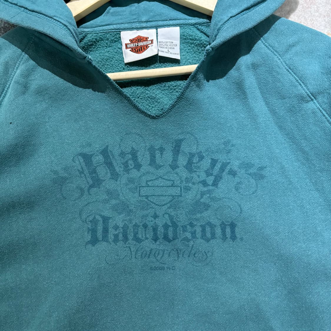 할리데이비슨 U넥 빈티지 후디 상품이미지2