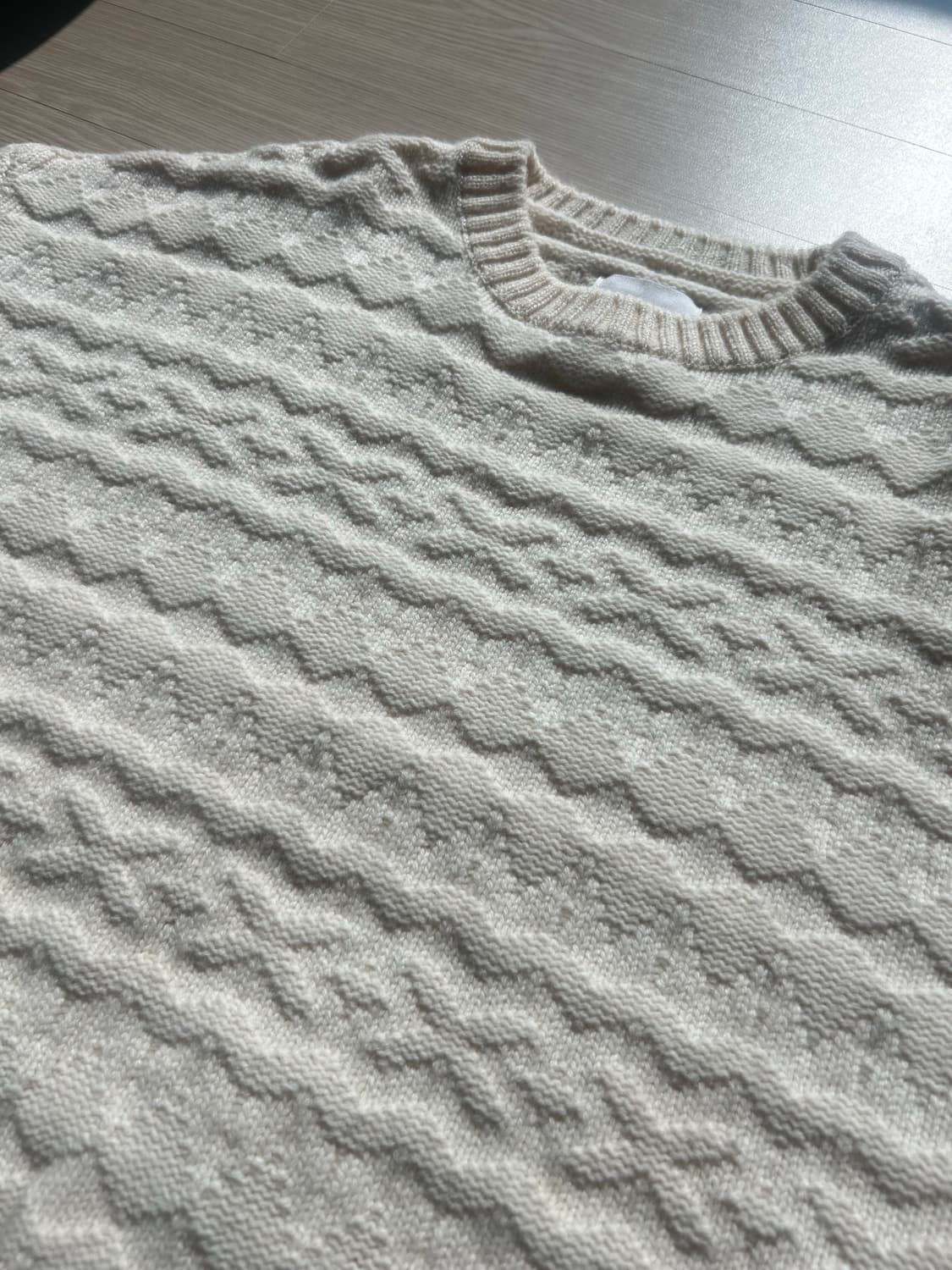 솔로이스트 20aw 아란 니트 상품이미지2